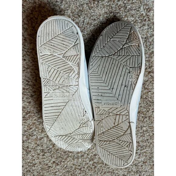 Vionic Canvas slip on Shoes/loafers/sneakers size womens 11, Light blue - Picture 7 of 8